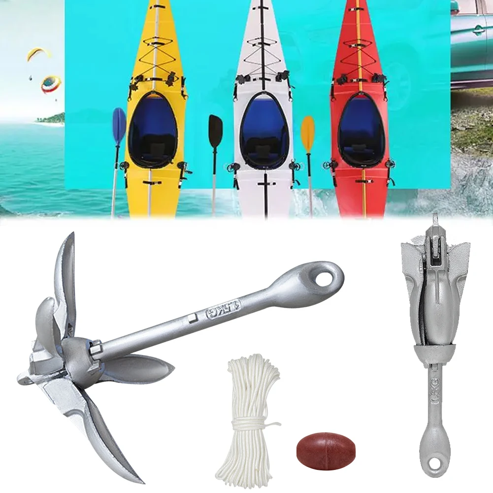 Fishing Kayak Rod Holder - 0.7KG 1.5KG Stainless Steel Folding Watercraft