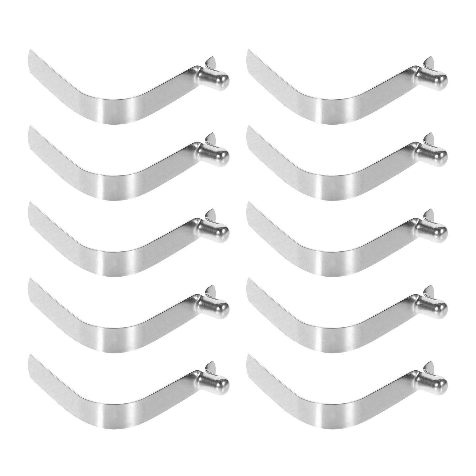 10Pcs Steel Spring Snap Clip f - Fishing Kayak Paddle 评论和价格